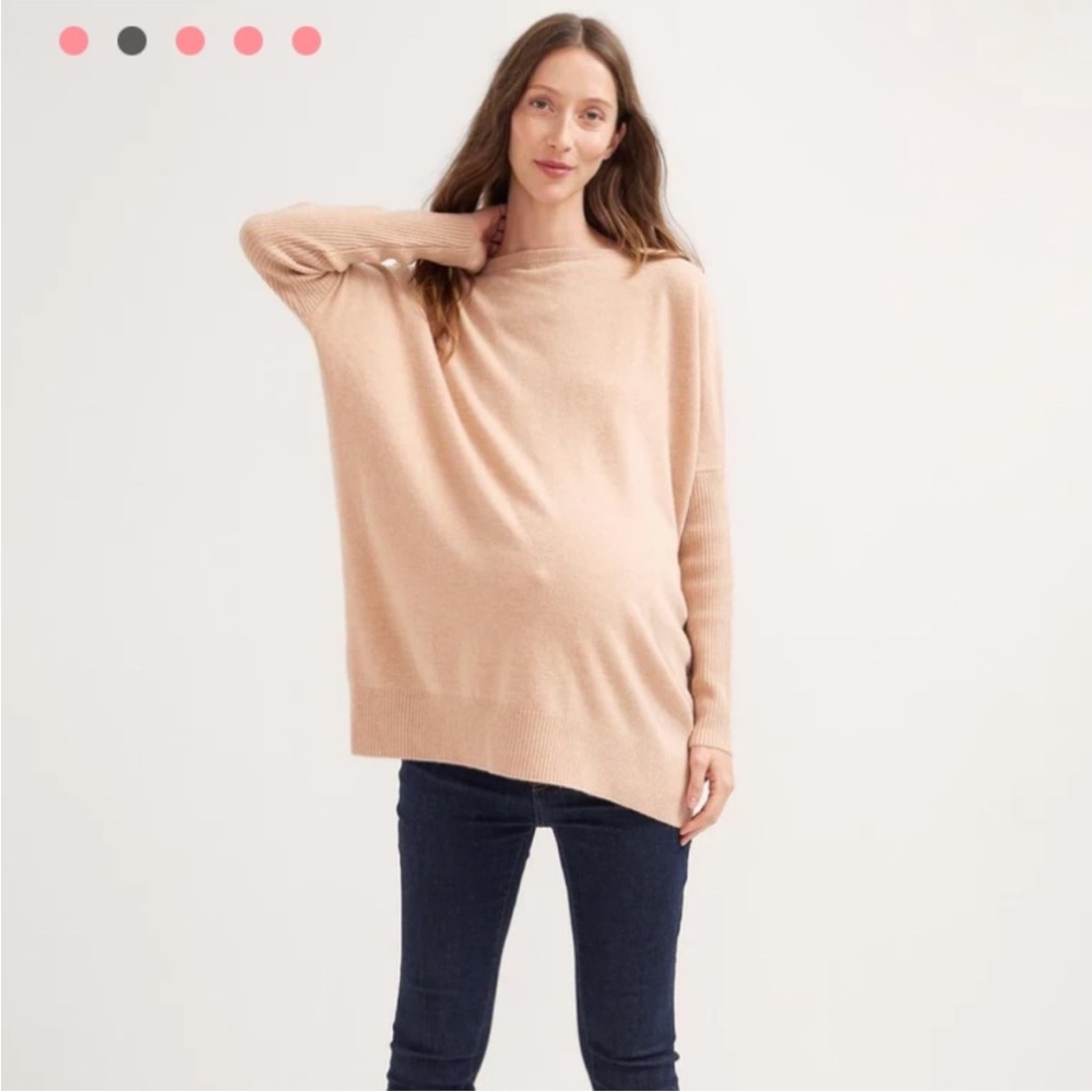 Hatch The Nadine 100% Cashmere Sweater (size P, one size)
